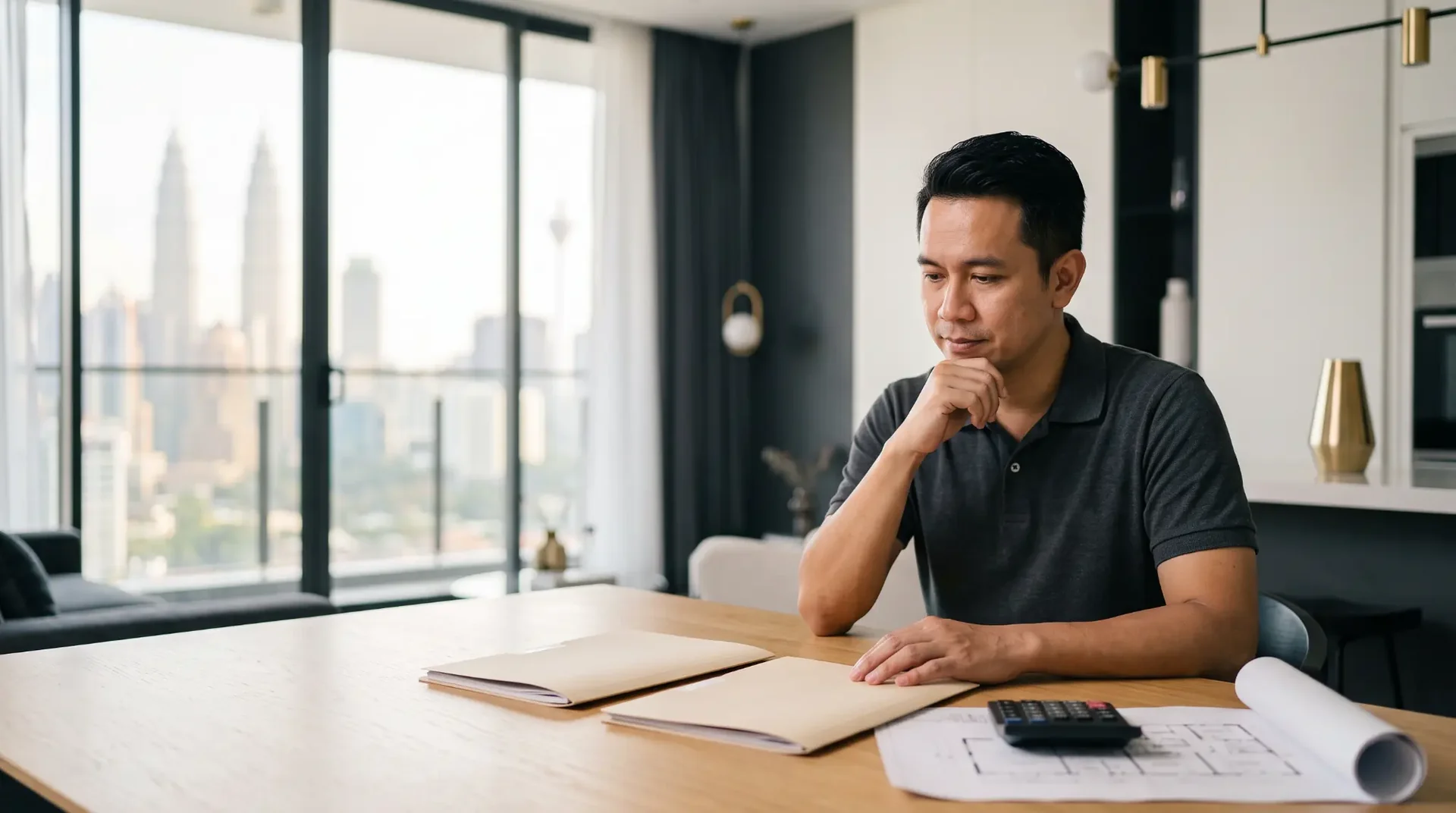 Kuala Lumpur condominium owner comparing short-stay and long-term rental planning options
