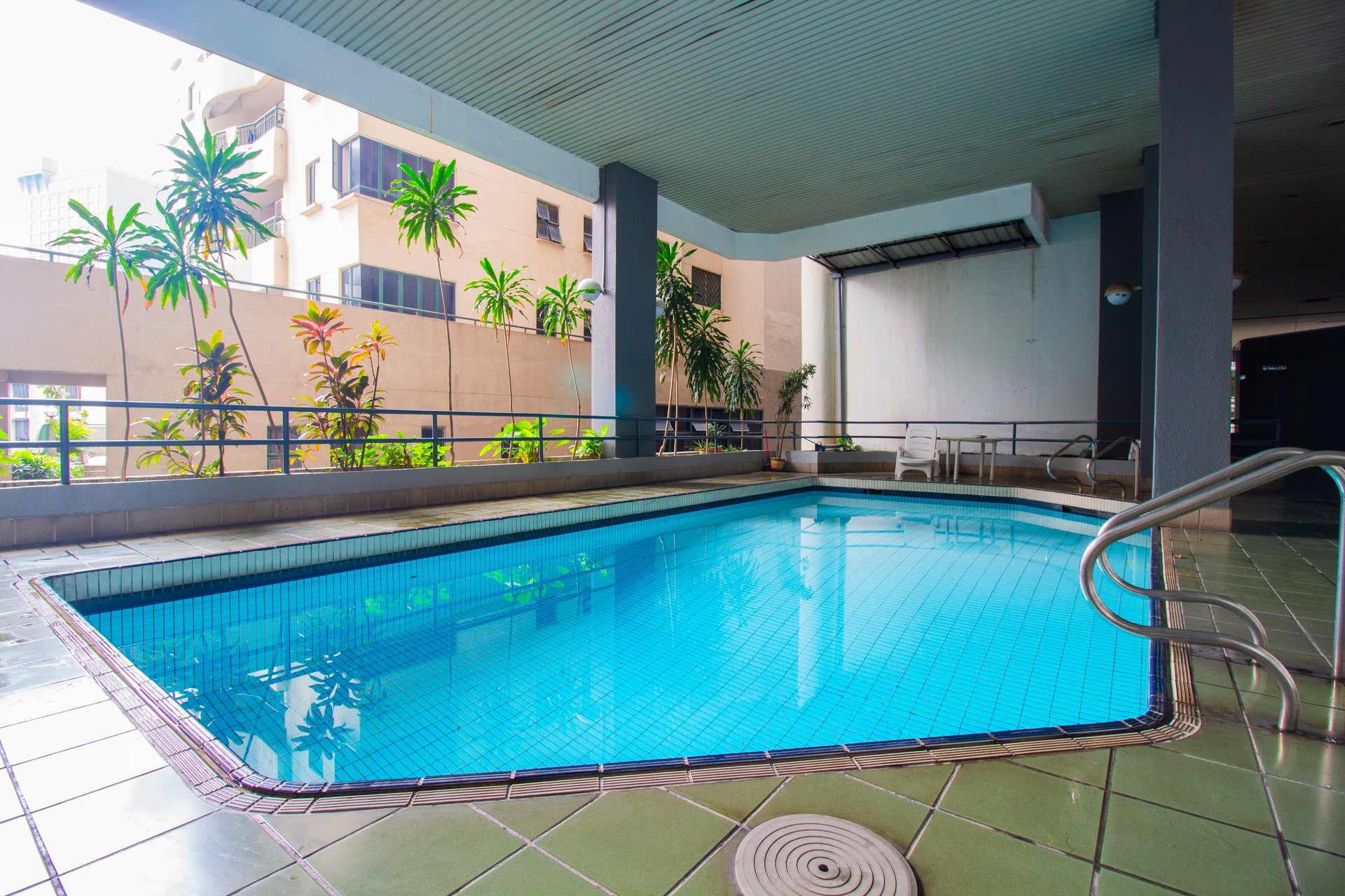 Swimming pool available at the Downtown KL stay