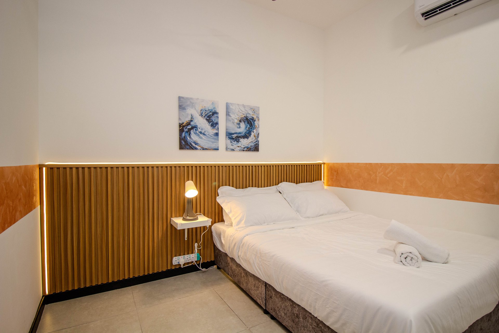 Second bedroom at the Neu Suites short stay