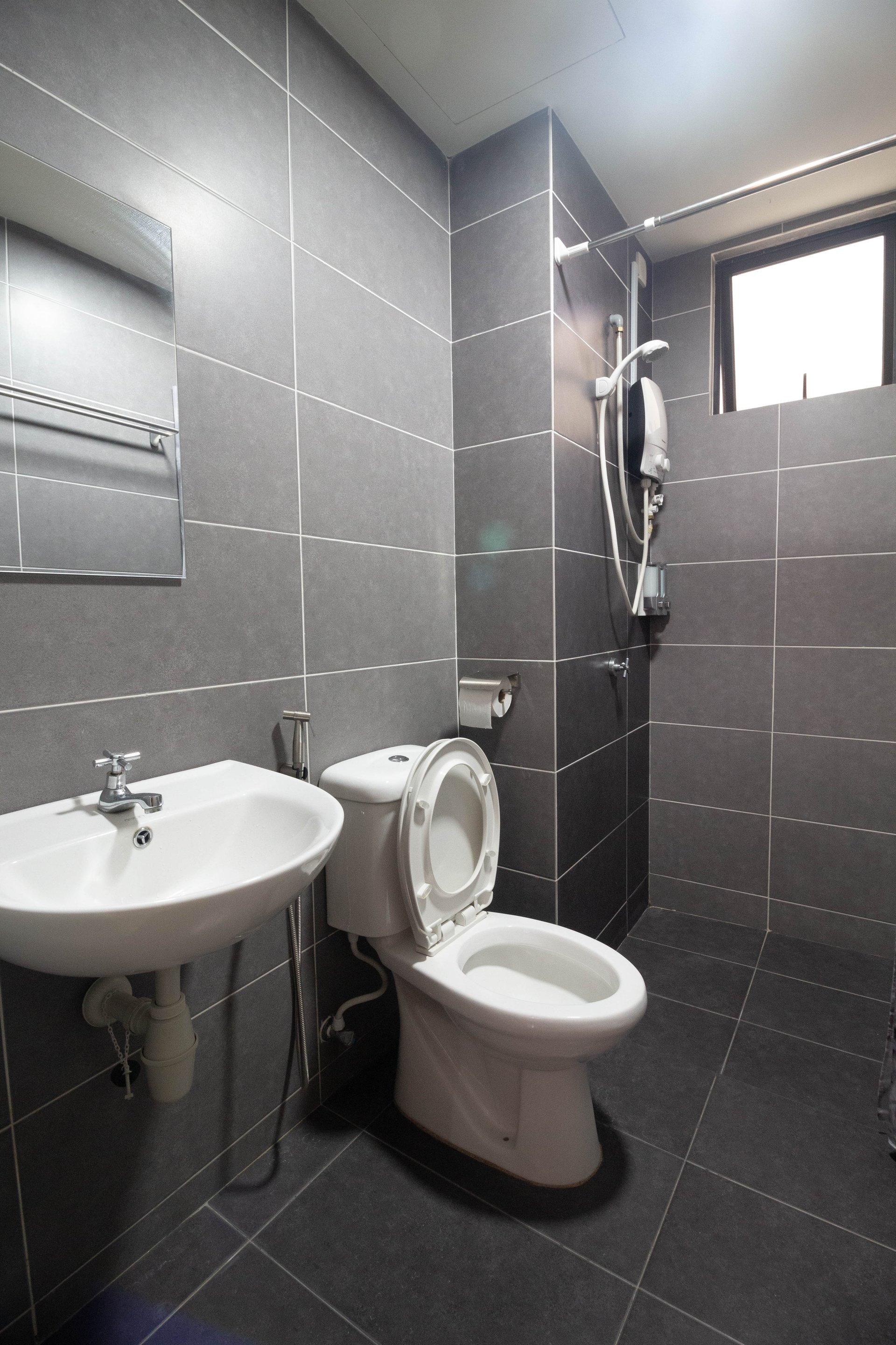 Bathroom at the One Maxim Sentul short stay